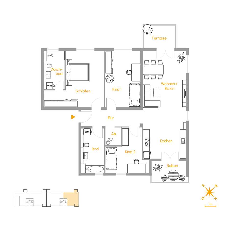 Wohnung Nr.4 (A-01.04)